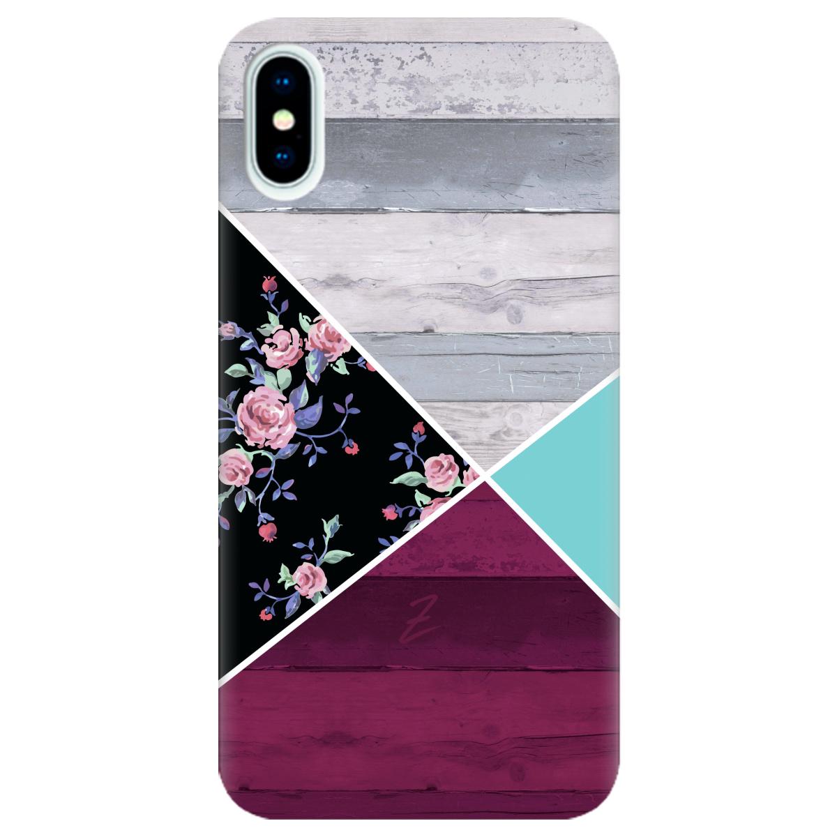 Силиконовый чехол Zorrov для Apple iPhone X - Pattern (10290050153033562)