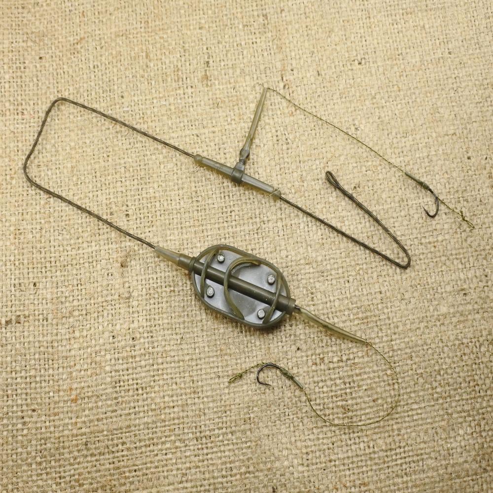 Оснастка карповая ORANGE #33 Arc Flat Metod Leadcore для бойла 50 г 1 шт. (3KB1605)