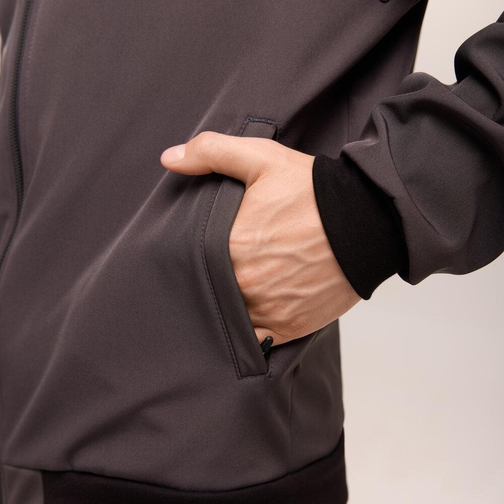 Бомбер мужской Pobedov Thunder soft shell XL Серый (26492/2/4) - фото 6 Бомбер мужской Pobedov Thunder soft shell XL Серый (26492/2/4) - фото 6