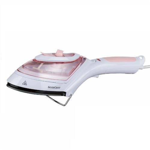 Утюг паровой со щеткой Silver Crest SDRB 1000 B1 Белый-розовый (9611dac4)