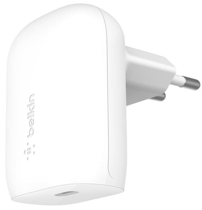 Зарядное устройство Belkin Home Charger 30W PD PPS USB-С (ERC-WCA005VFWH)