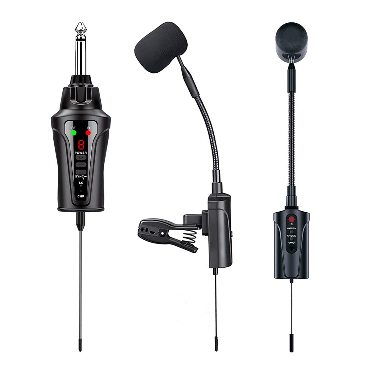 Мікрофон бездротовий для саксофону/труби UHF ACEMIC ST-5 2,4 ГГц радіосистема (0130) - фото 5