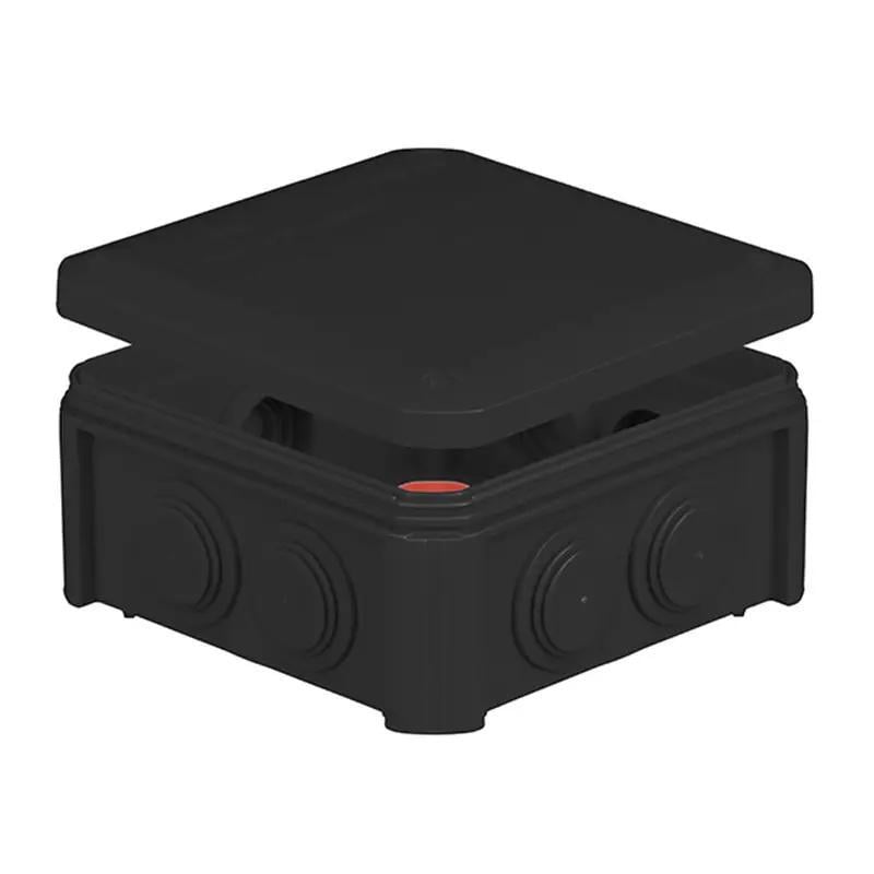 Распределительная коробка Plank Vintage 114х114х57 мм 850°С IB601 IP55 Черный (28683927)