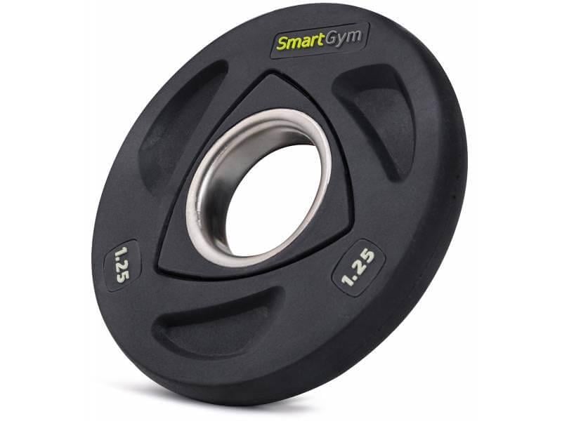 Набір дисків олімпійських SmartGym 4x1,25 кг Чорний