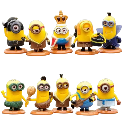 Фигурки Minions Гадкий Я 10 шт. 6,8 см Фигурки Minions Гадкий Я 10 шт. 6,8 см