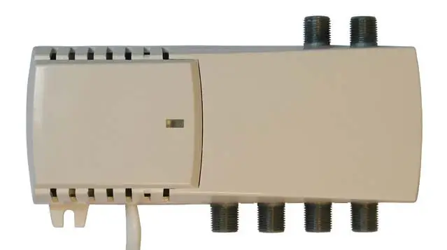 Підсилювач телевізійного сигналу Terra AS038 квартирний на чотири виходи (02512) - фото 2 Підсилювач телевізійного сигналу Terra AS038 квартирний на чотири виходи (02512) - фото 2