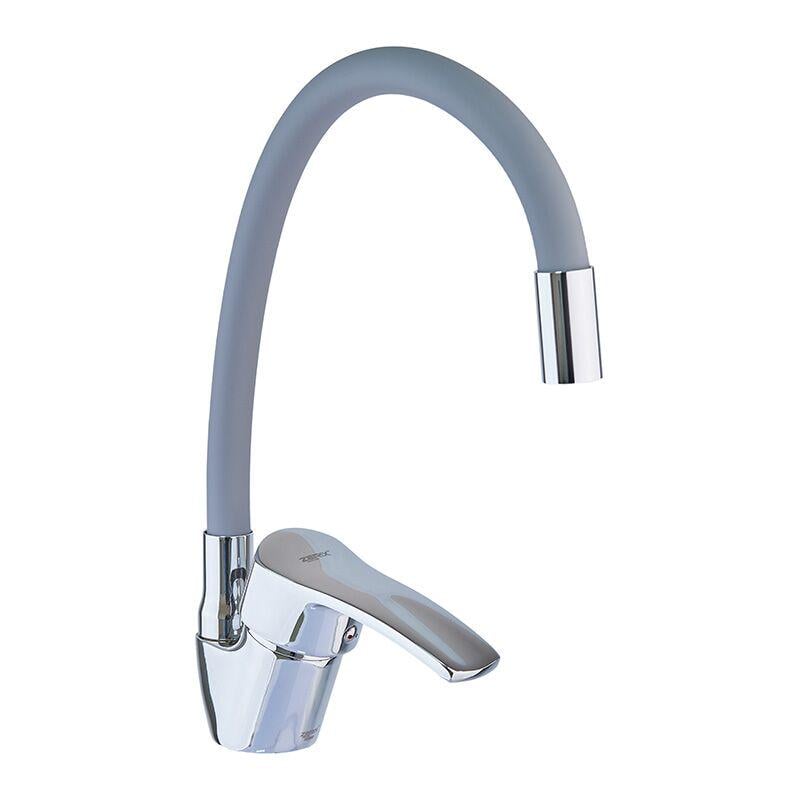 Змішувач для кухні Zerix YUB 279 Reflector Gray (ZX4654)