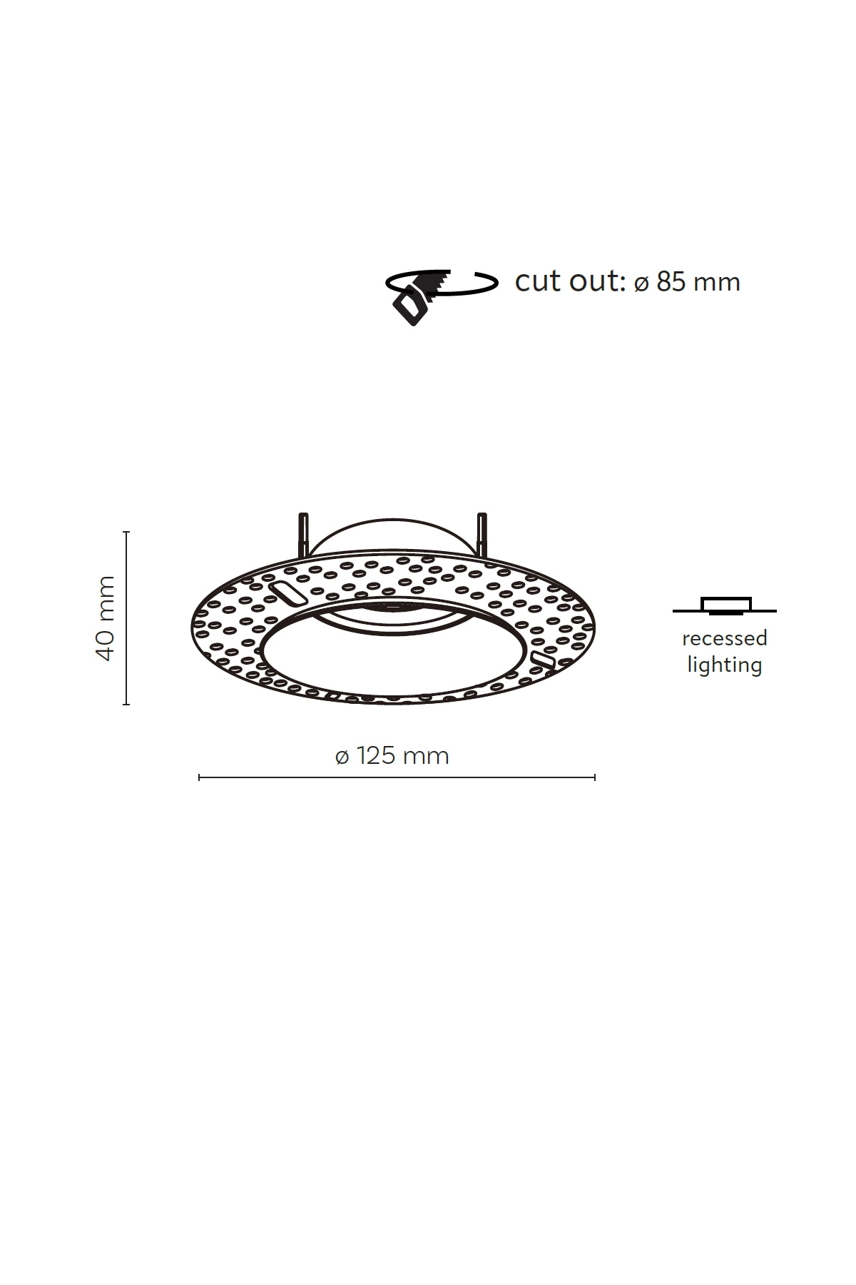 Точечный светильник TK Lighting 10573 FIRA (TK10573) - фото 2