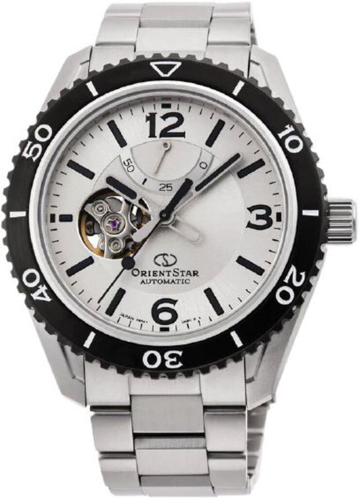 Наручные часы мужские Orient Star RE-AT0107S00B со стальным корпусом/сапфировым стеклом WR 200 м Белый (3124788952)
