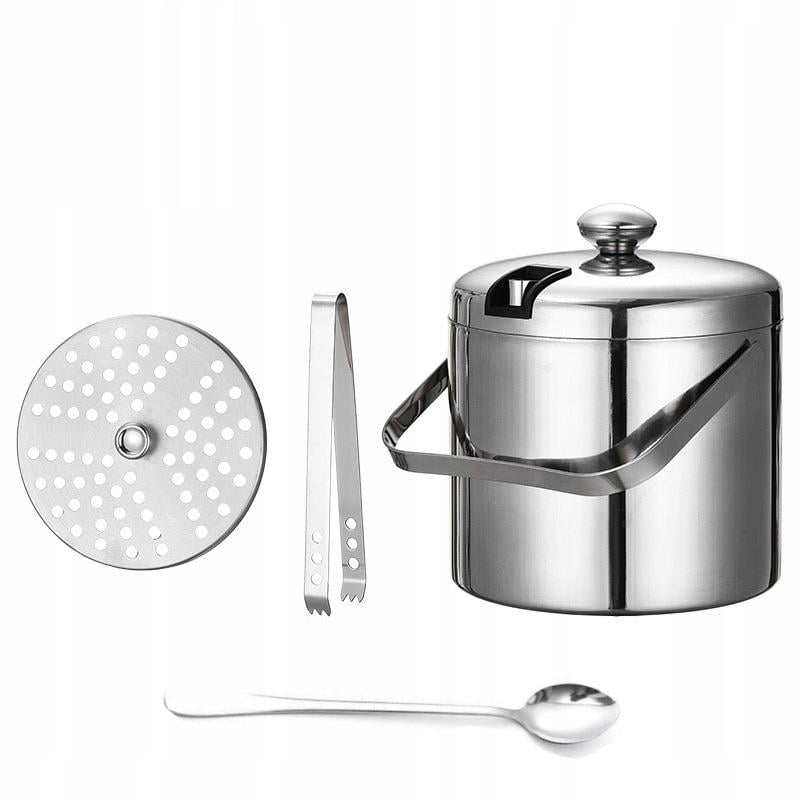 Ведро для льда Ruhhy 21159 со щипцами и ложкой (28855932)