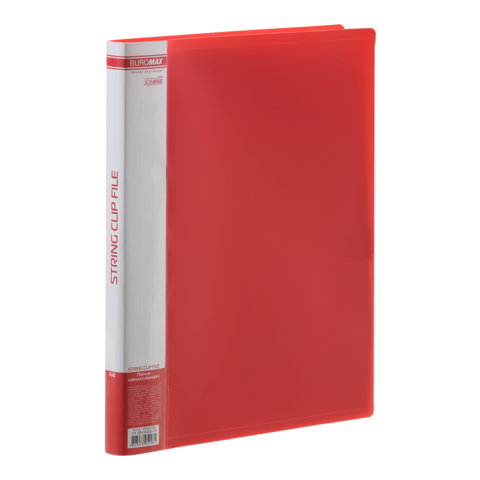 Папка пластиковая Buromax JOBMAX с боковым прижимом A4 (BM.3406)