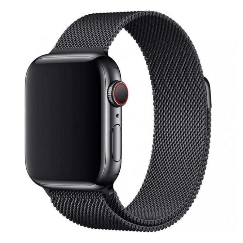 Ремешок Elite Milanese Loop Миланская петля для Apple Watch 38/40/41 мм S/M Charcoal gray - фото 1