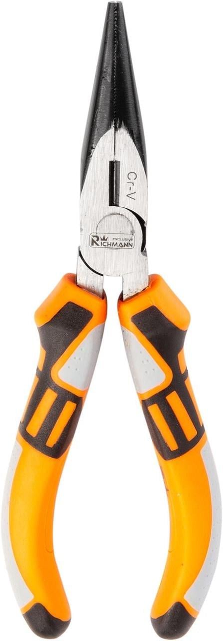 Длинногубци прямые Richmann индустриальное качество 160 мм (C7081)