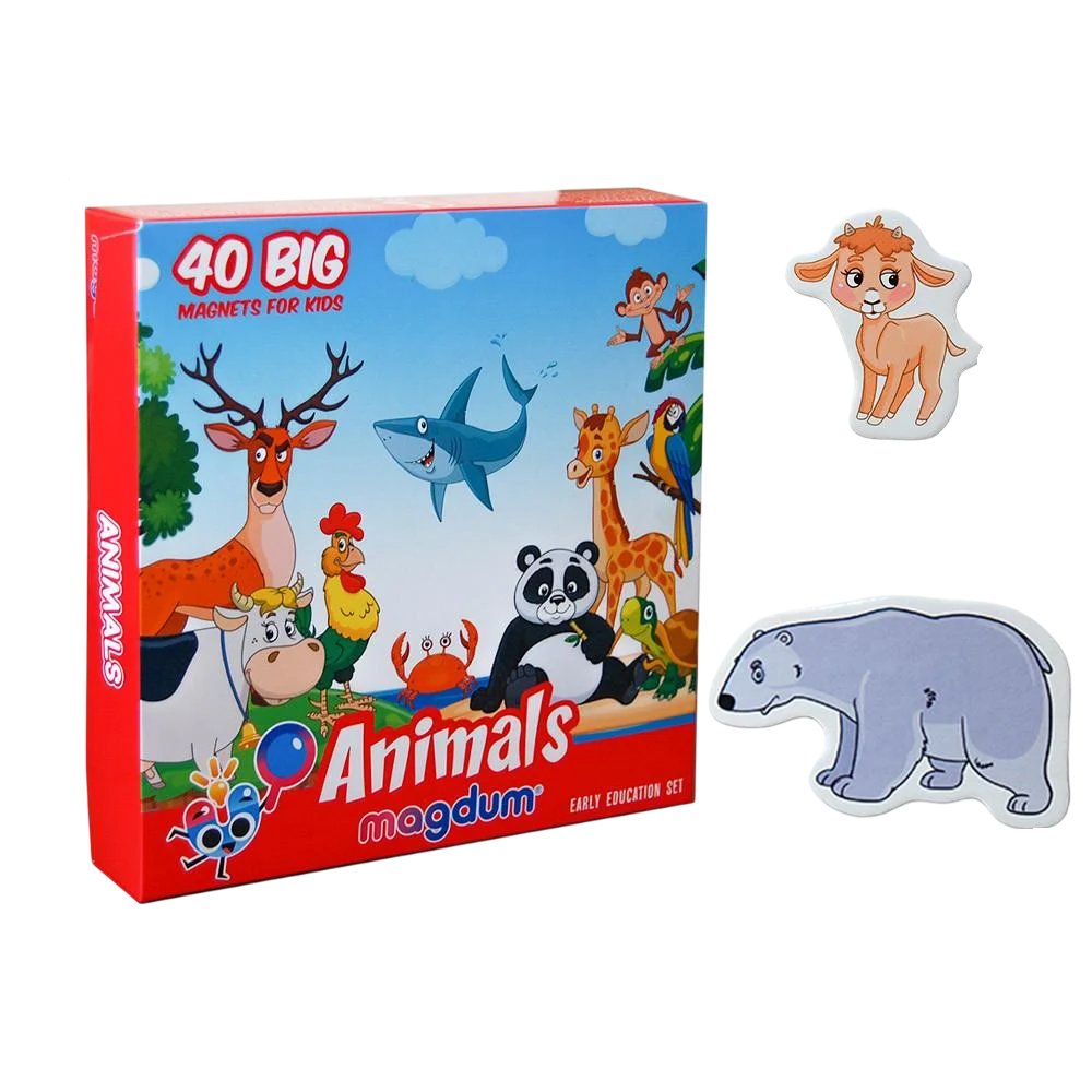 Набір магнітів Magdum Тварини Magdum 40 шт. (ML4031-16 EN)