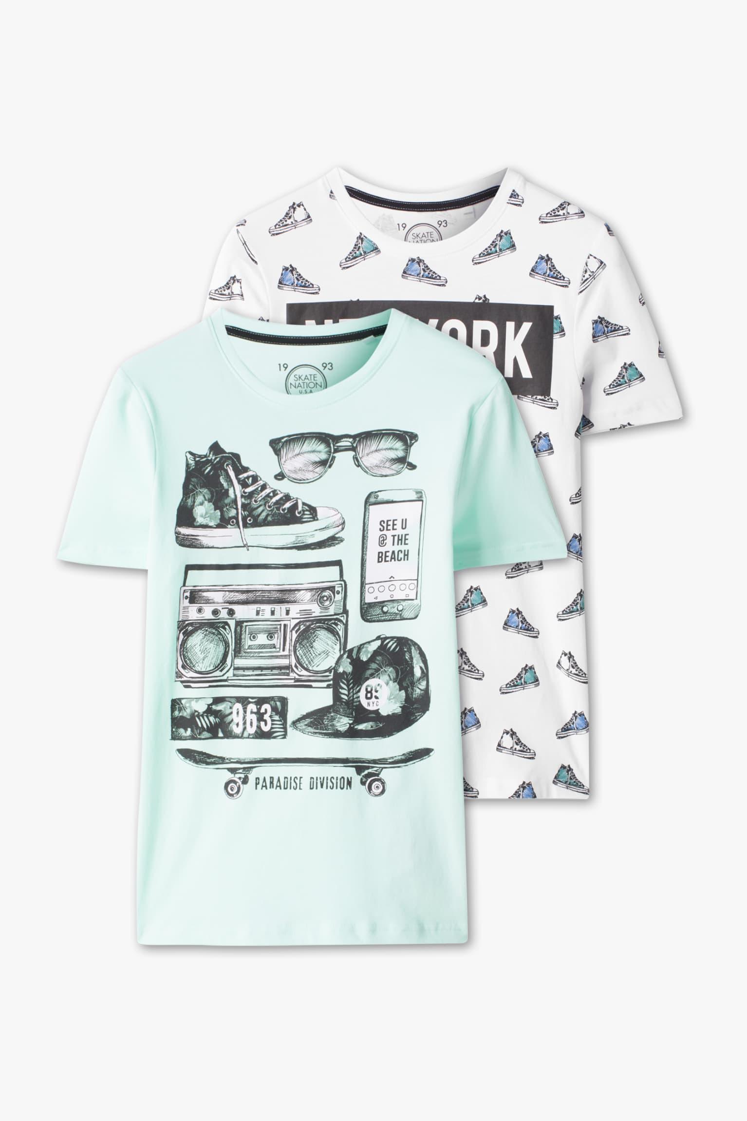 Набір футболок для хлопчика C&A 134-140 см Рожевий