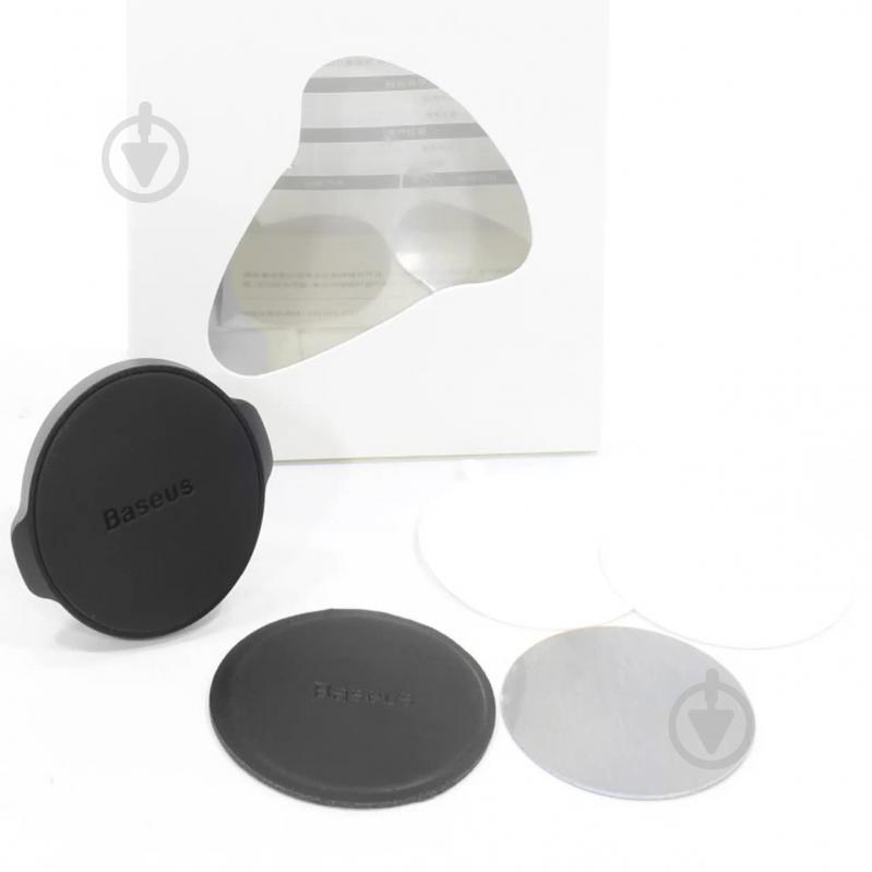 Автодержатель Baseus Small Ears Magnetic SUER-A01 360° Black (3876-11646) - фото 6