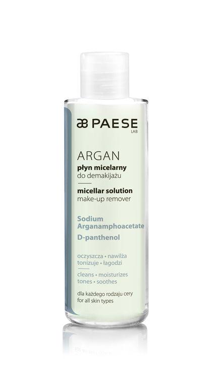 Мицеллярная вода PAESE Argan Micellar Solution Make-up Remover с аргановым маслом 210 мл (301326) - фото 1