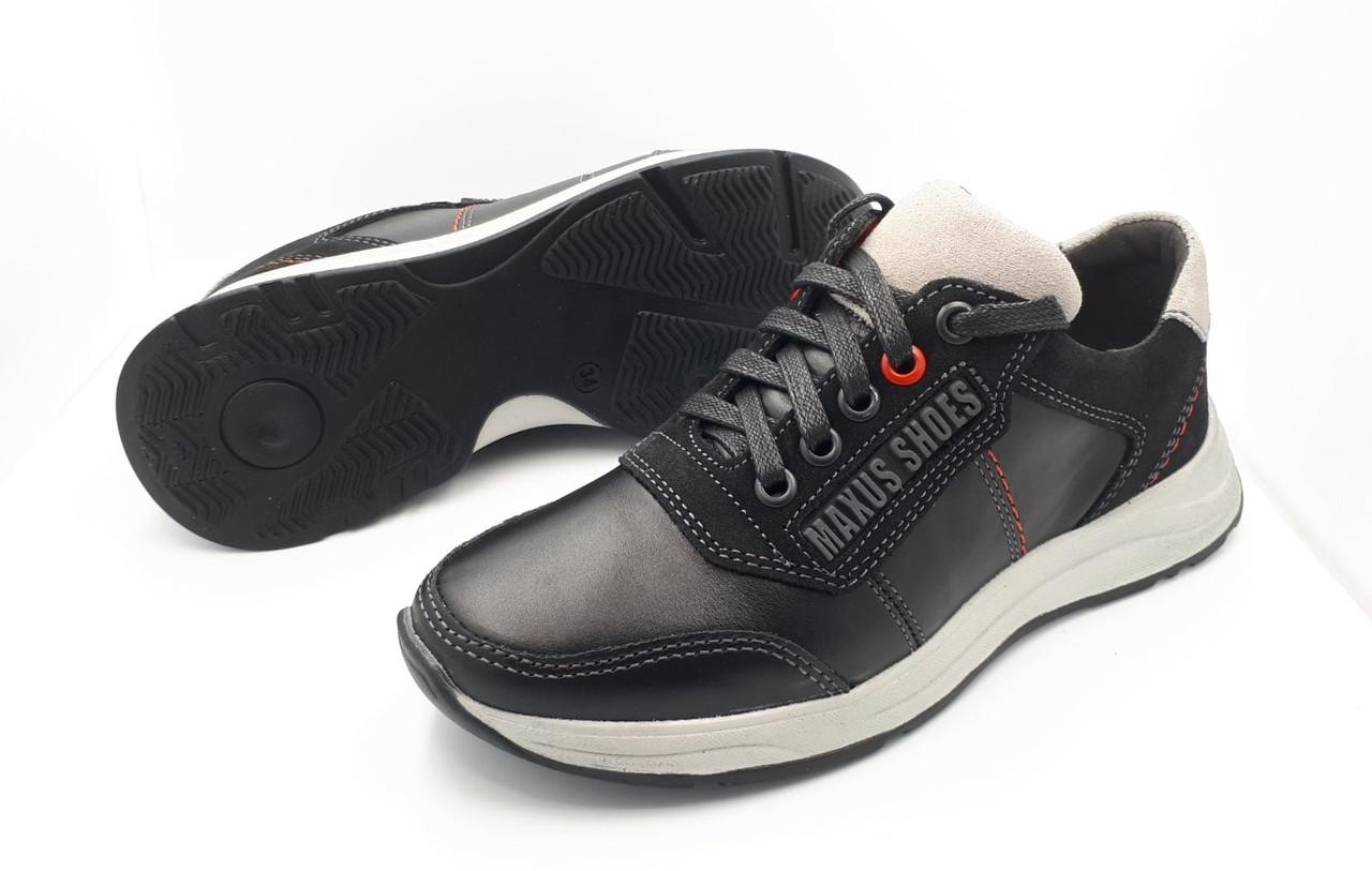 Кроссовки для мальчиков Максус 54545/34 р. 34 Черный - фото 6