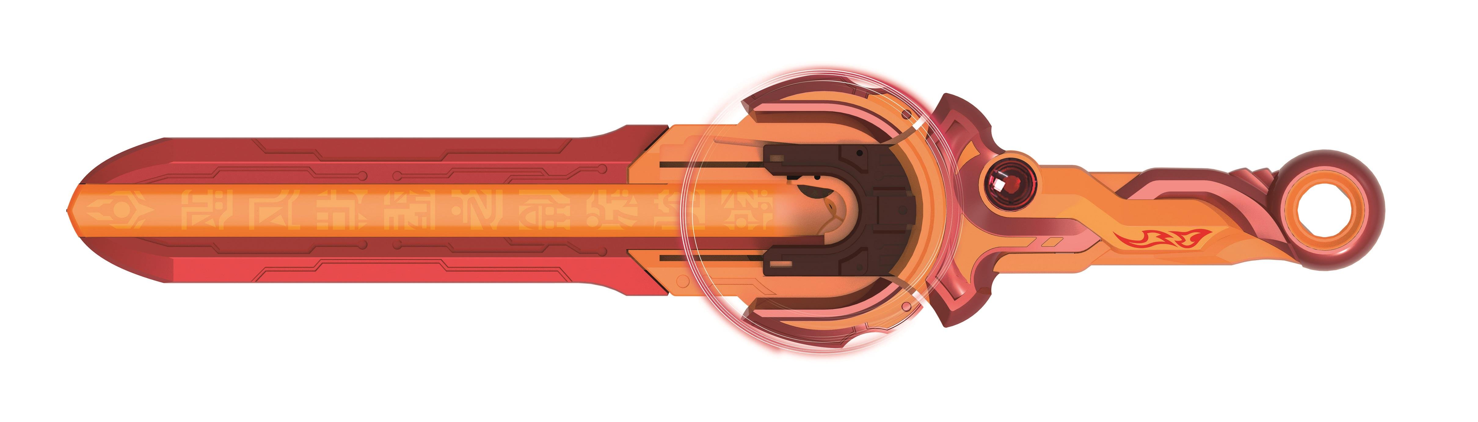 Волчок Infinity Nado VI Standard Pack Золотой Воин Феникс с LED подсветкой (EU654123) - фото 5