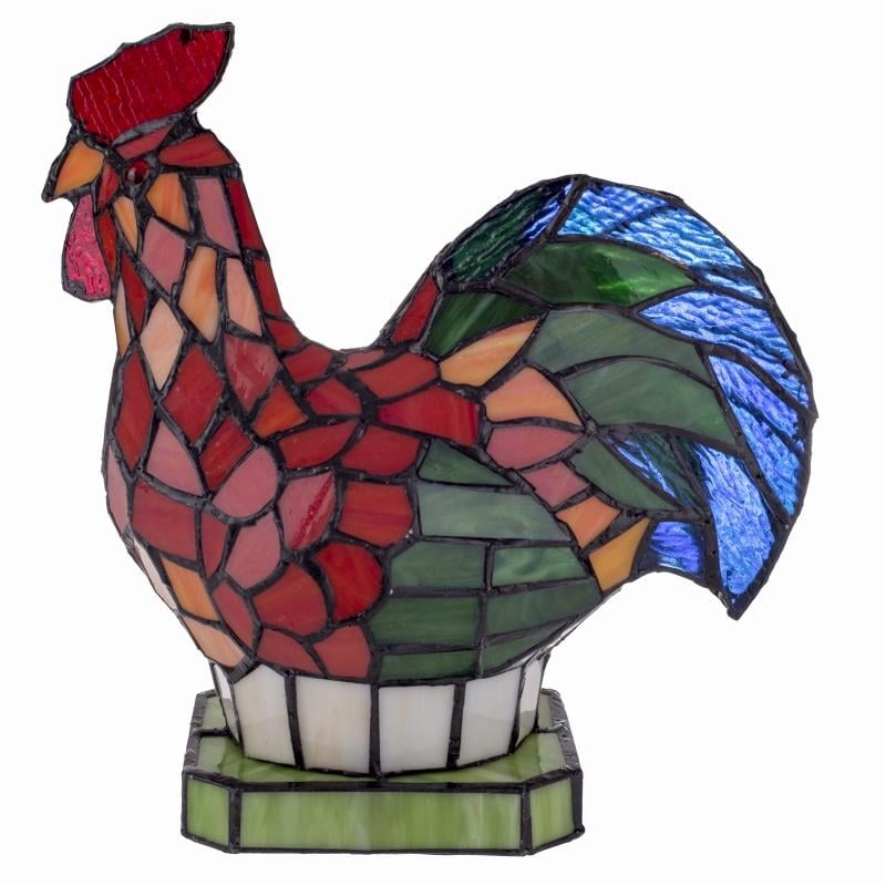 Светильник ночной Петух Тиффани Brille BR-615T/1 E14