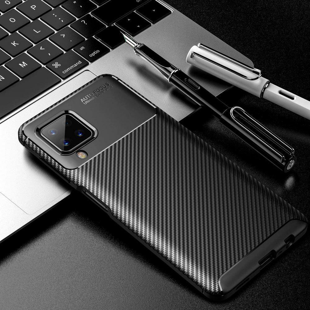 Чехол накладка Autofocus Carbon Samsung Galaxy M33 5G M336 Black (29555-2B)