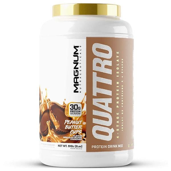 Протеин Magnum Nutraceuticals Quattro Protein Drink Mix 910 г/49 сервировка Peanut Butter Cups (000024603)