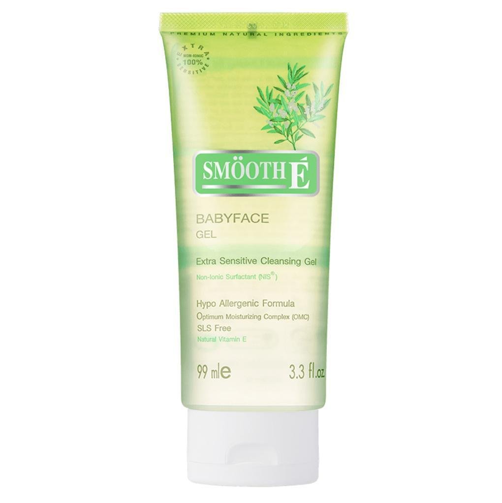 Гель для вмивання Smooth E Baby face для чутливої шкіри обличчя 99 мл (9300807043509)