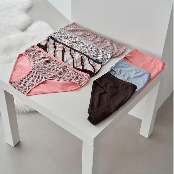 Набор женских трусиков Nicoletta 3XL 7 шт. Разноцветный (10035)