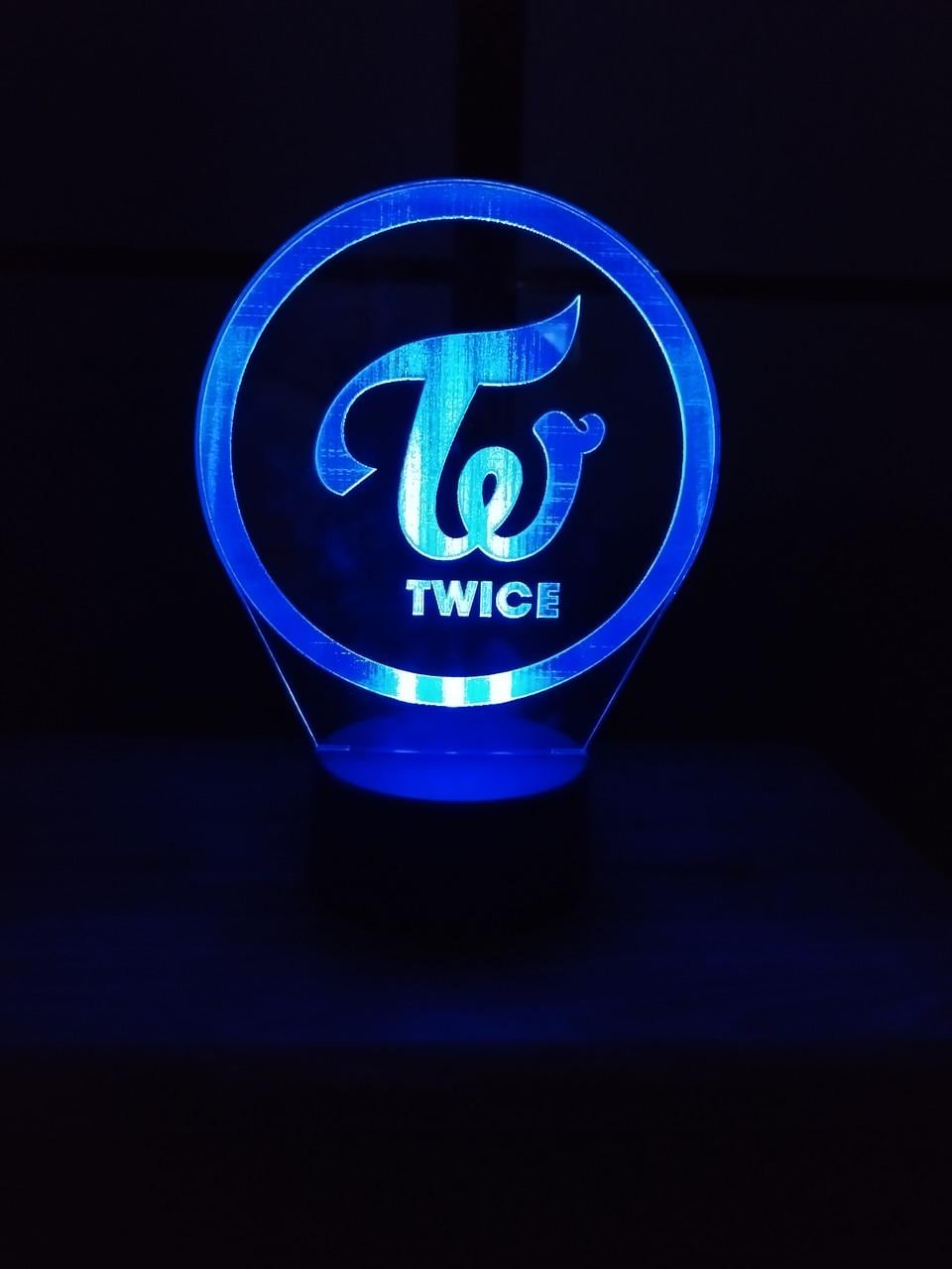 3D-ночник Twice несколько подсветок/на батарейке (2086799733)