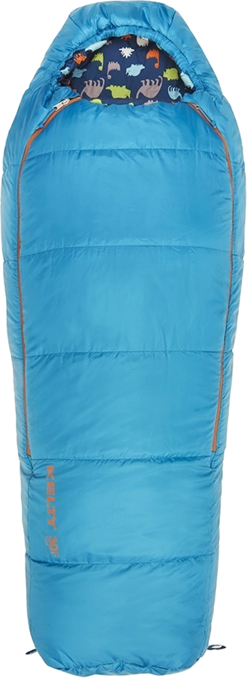 Детский спальный мешок Kelty Woobie 30 Boys -1 °C 122 см right zip Blue (35416818 -SR)