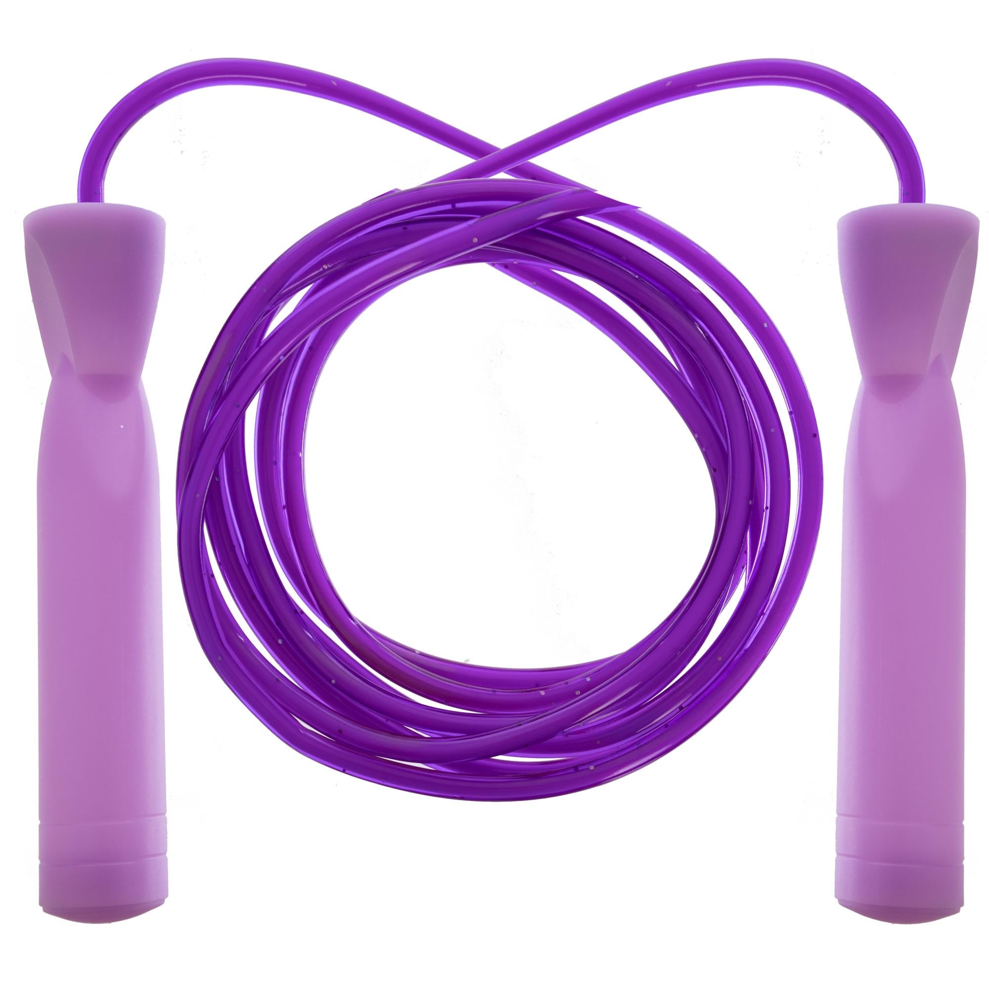 Скакалка швидкісна SP-Sport з підшипником 2,6 м Фіолетовий (FI-1122)