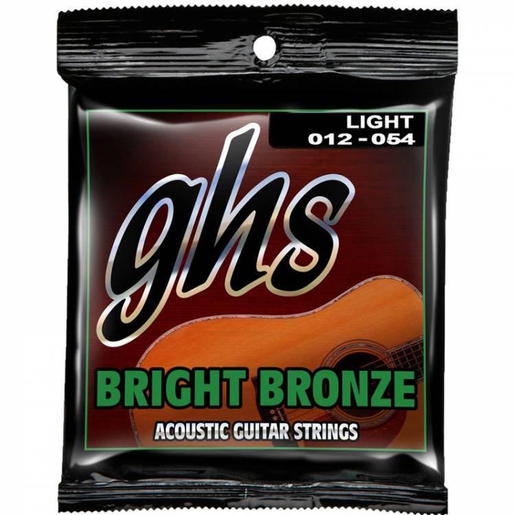 Струны для акустической гитары GHS Bright Bronze 80/20 BB30L 12-54 (112635)