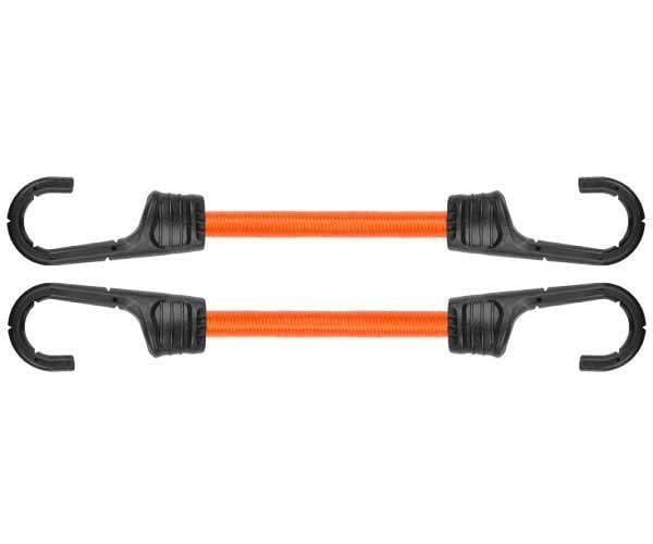 Шнур еластичний гумовий Bradas PVC Bungee Cord Hook 80 см 2 шт. (BCH2-08080OR-B)