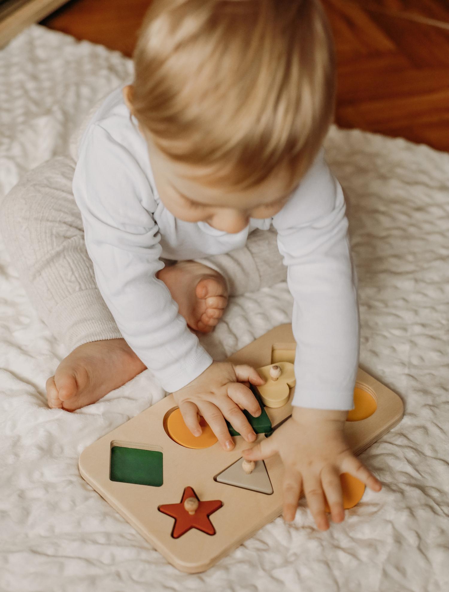 Сортер геометрический Just Kids 8 деталей Autumn forest - фото 3 Сортер геометрический Just Kids 8 деталей Autumn forest - фото 3