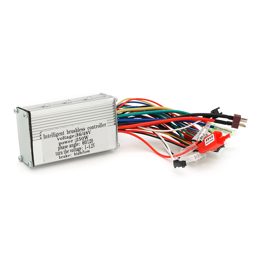 Контроллер бесщеточный интеллектуальный для электротранспорта 36V/48V 250W 18A
