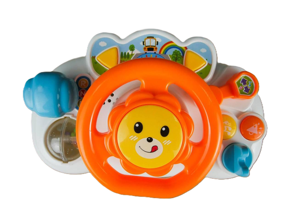 Руль музыкальный Wtoys 36618 36/2 украинское озвучивание (168351) Руль музыкальный Wtoys 36618 36/2 украинское озвучивание (168351)