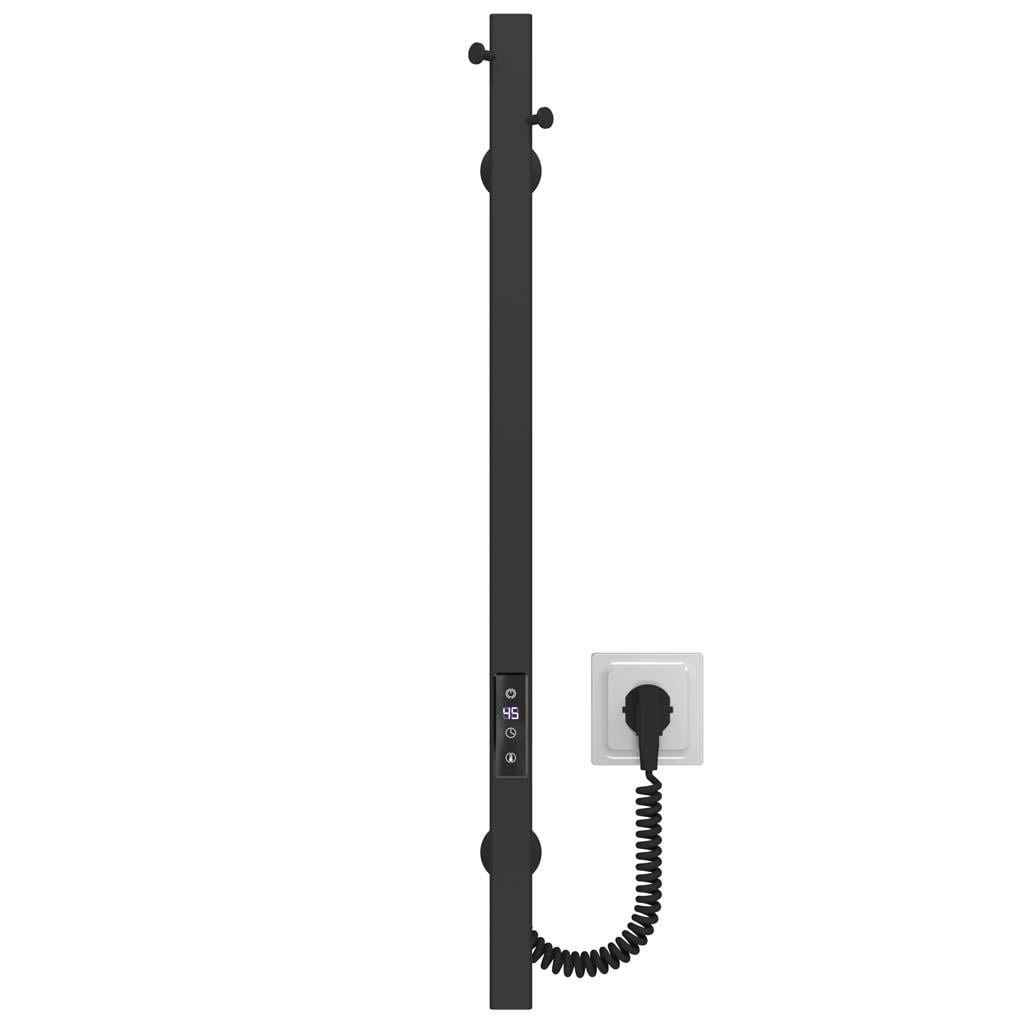 Полотенцесушитель электрический Deffi Holly JD04 нержавеющая сталь 30x700 мм (C.MB.70.30.E.B.U.2)