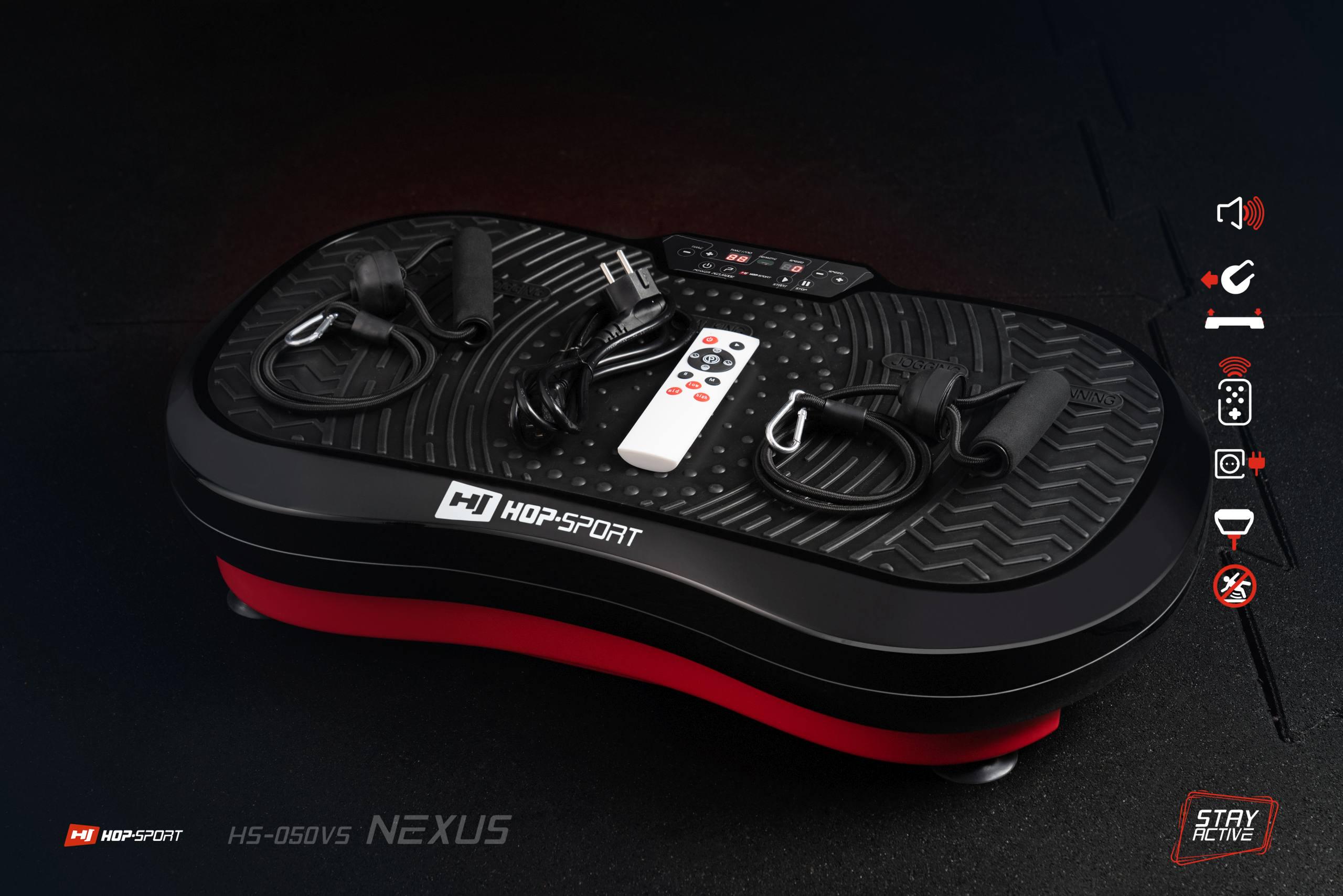 Виброплатформа Hop-Sport HS-050VS Nexus Красный - фото 13