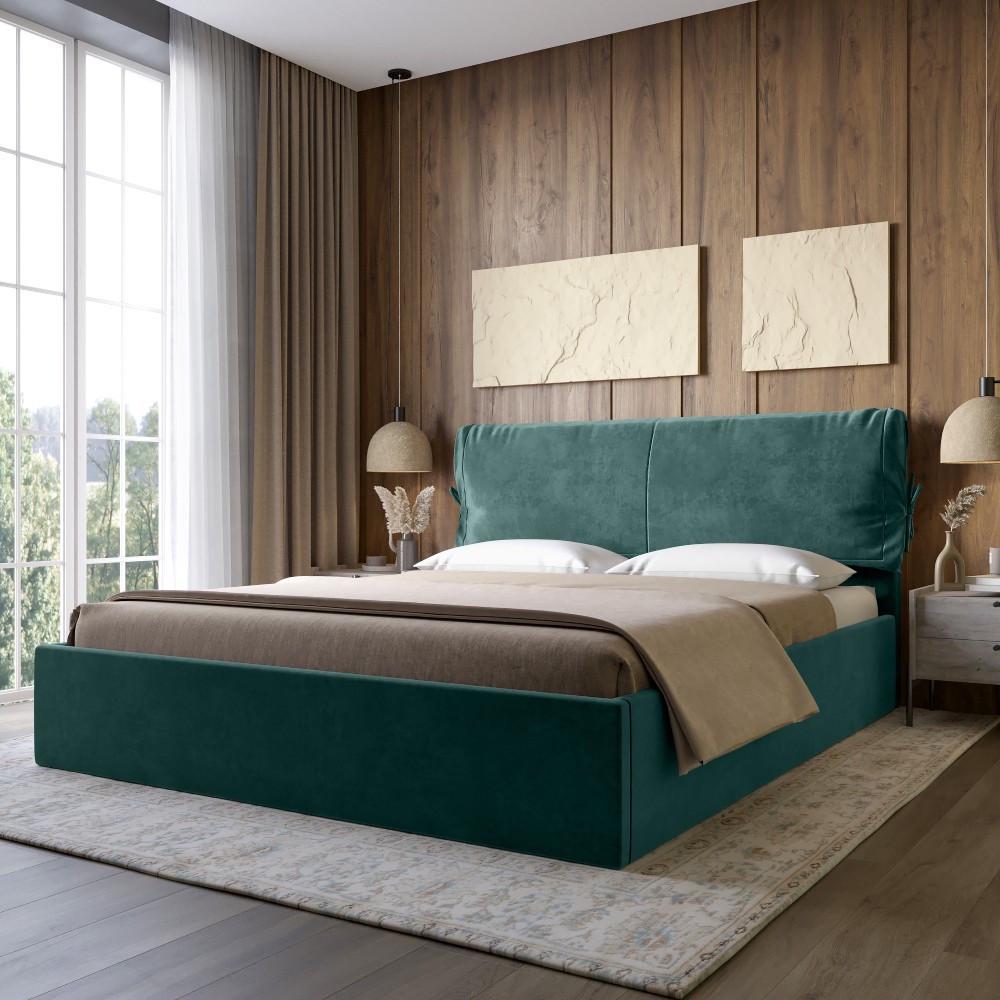 Кровать двухспальная с мягким изголовьем Lion Порто Паради с 38 160х200 см (Lion-041737) Кровать двухспальная с мягким изголовьем Lion Порто Паради с 38 160х200 см (Lion-041737)