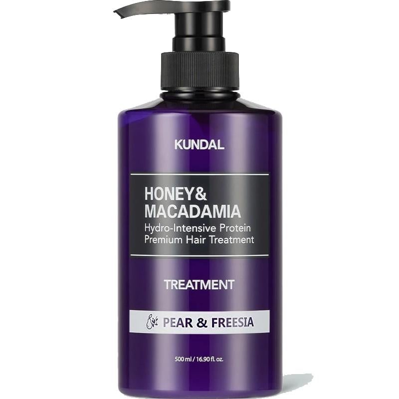 Кондиционер питательный Kundal Honey & Macadamia Protein Hair Treatment Pear & Freesia 500 мл (8809568254040)
