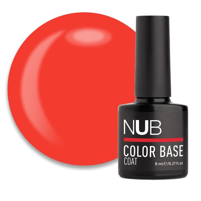 База кольорова каучукова NUB Color Base Coat 8 мл 07 Coral (90032794)