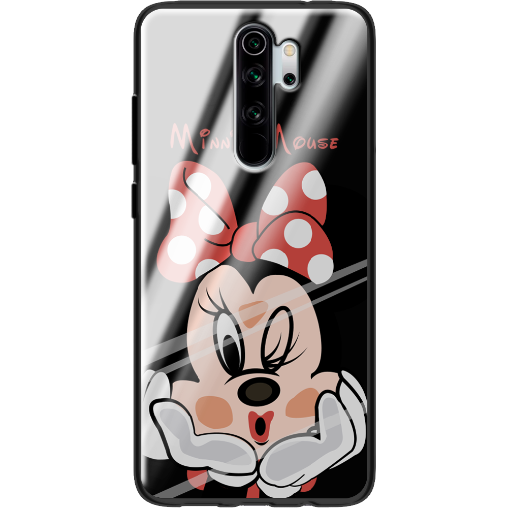 Чехол Boxface Xiaomi Redmi Note 8 Pro Lady M Черный силикон со стеклом (38222-cc59-38352)