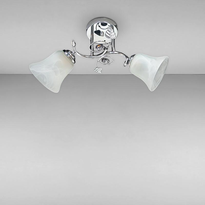 Люстра потолочная Light House SRS-16200/2 на две лампы Хром