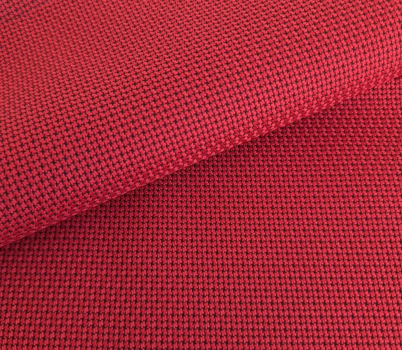 Тканина меблева IDEAL TEXTILE LUSSU ширина 175 см Червоний з чорним (38460598)