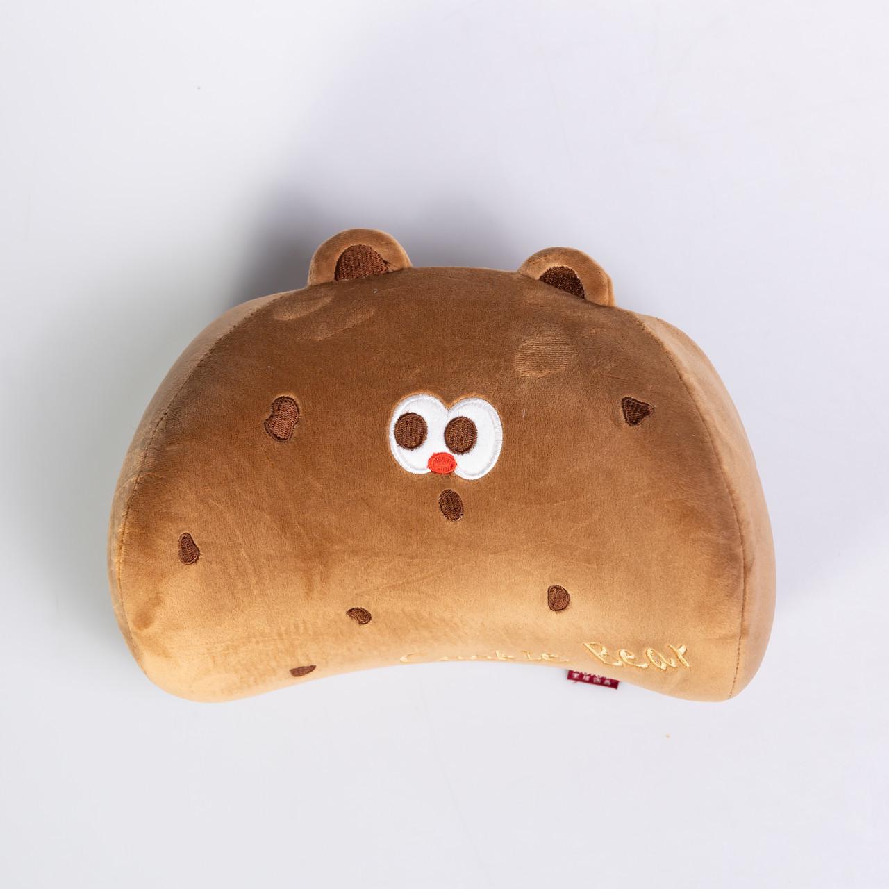 Подушка-підголівник Cookie Bear для подорожей Коричневий (HP-56-2BR)