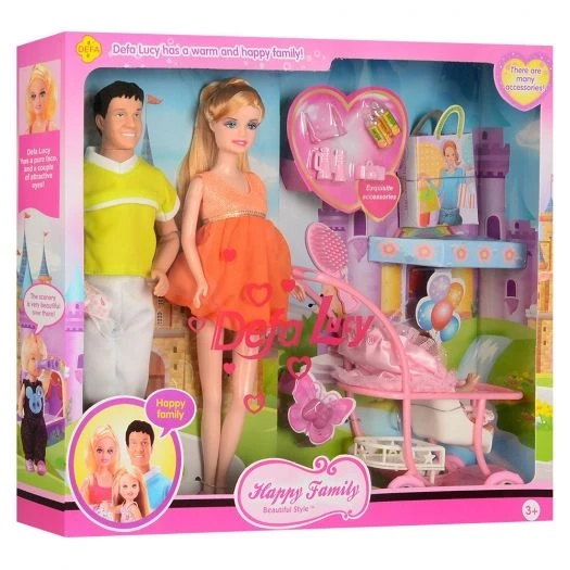 Набір ляльок Сім'я Defa 8088 (8088/08.81)