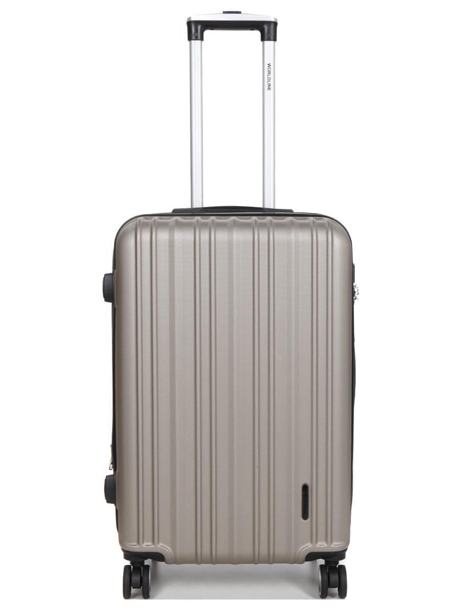 Чемодан Франция средняя Worldline M 66х42х26+5 см 74 л 3,5 кг Шампань (623) Чемодан Франция средняя Worldline M 66х42х26+5 см 74 л 3,5 кг Шампань (623)