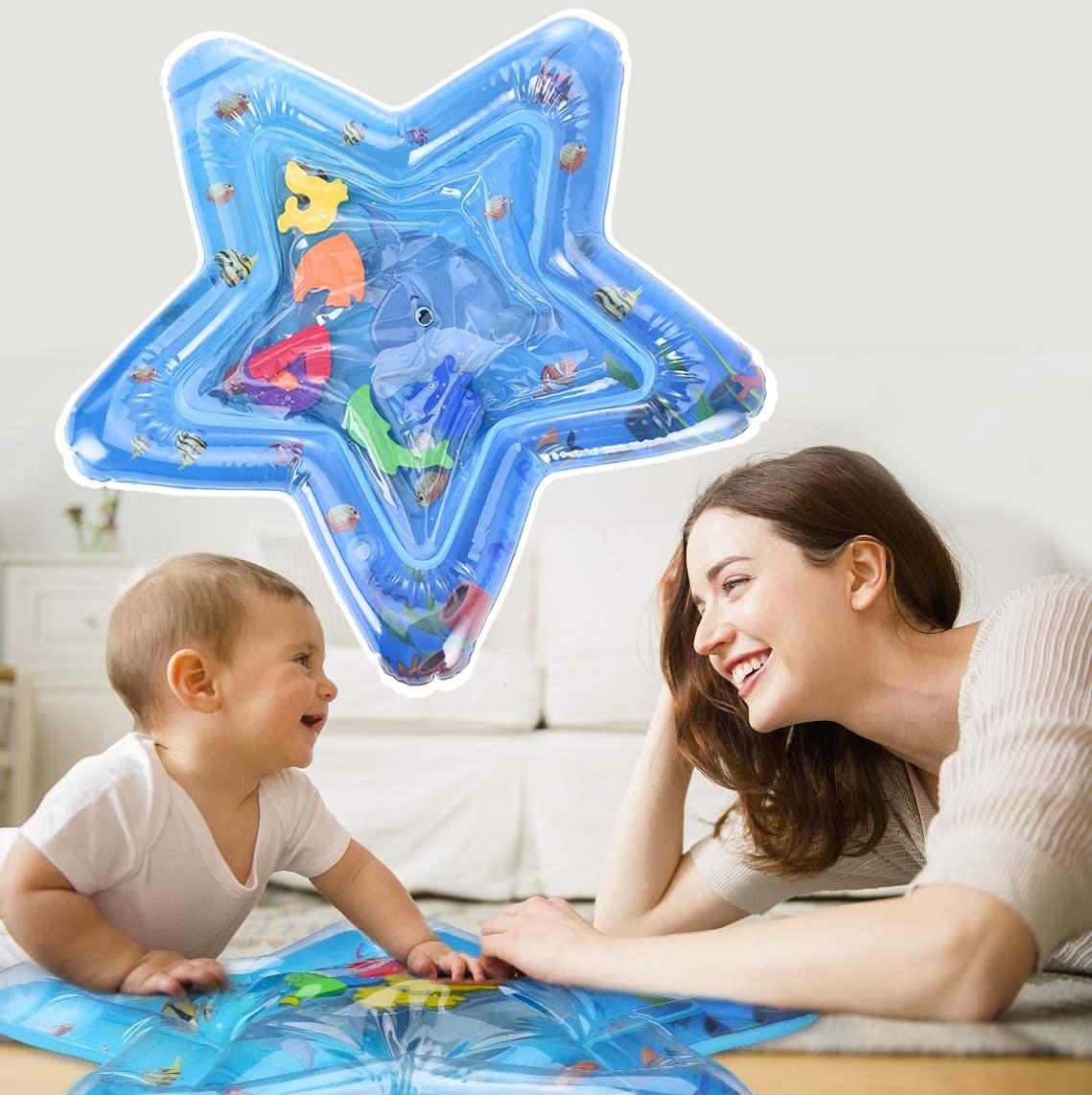 Детский игровой коврик Play Mat в форме звезды для малышей - фото 2