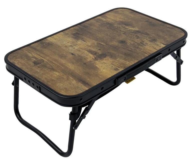 Стол туристический Bo-Camp Woodbine Compact DAS303264 56x34 см Black/Wood look (1404190)