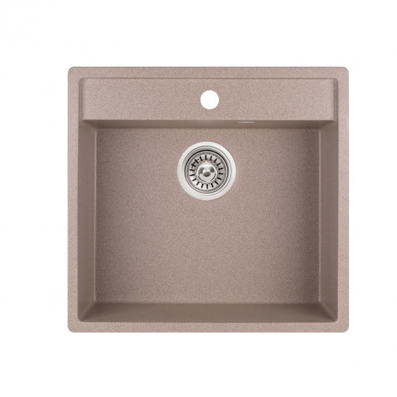 Кухонная мойка Q-tap CS 5250 Beige (QT5250BEI551) Кухонная мойка Q-tap CS 5250 Beige (QT5250BEI551)
